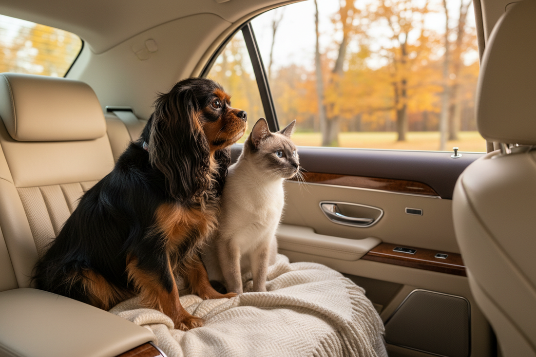 Labor Day Weekend Travel With Your Pet — How to Keep Them Safe, Comfortable & Posh the Whole Way