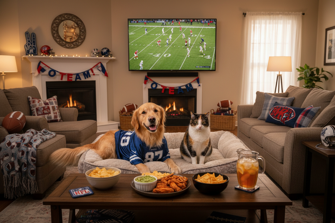 How to Throw the Ultimate Pet-Friendly NFL Watching Party