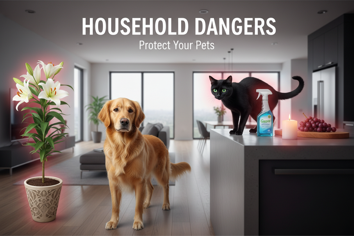 10 Common Household Items That Could Seriously Harm Your Pet (And What to Replace Them With)
