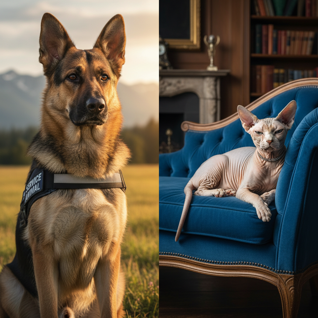 Working for the Weekend — Pets with Jobs (And One Who Definitely Isn't)