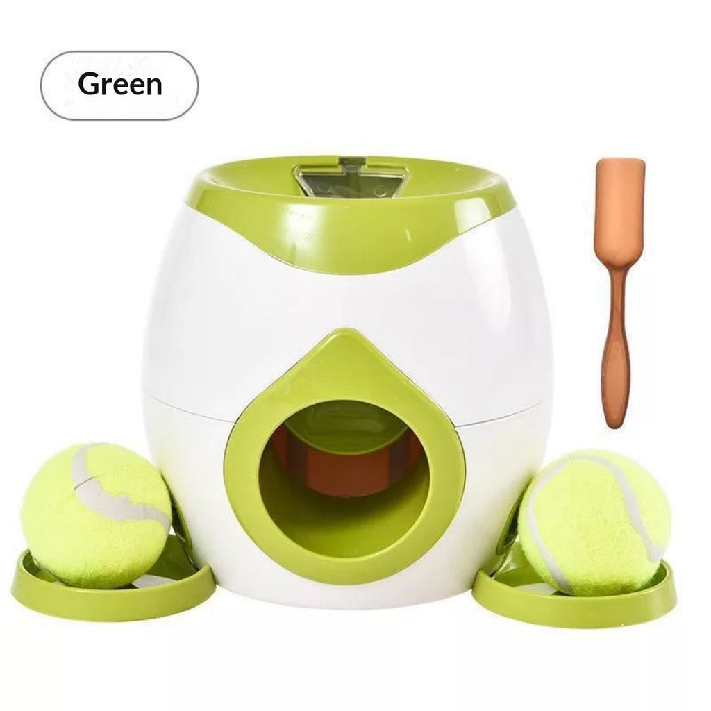 Dog Ball Launcher & Treat Dispenser Toy