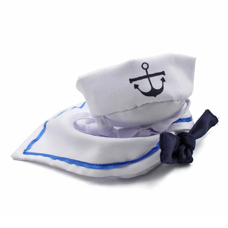 Nautical Sailor Cat Costume