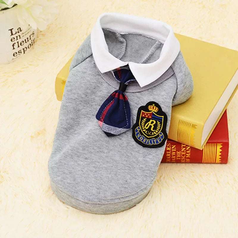 School-Inspired Pet Shirt or Plaid-Skirt Dress