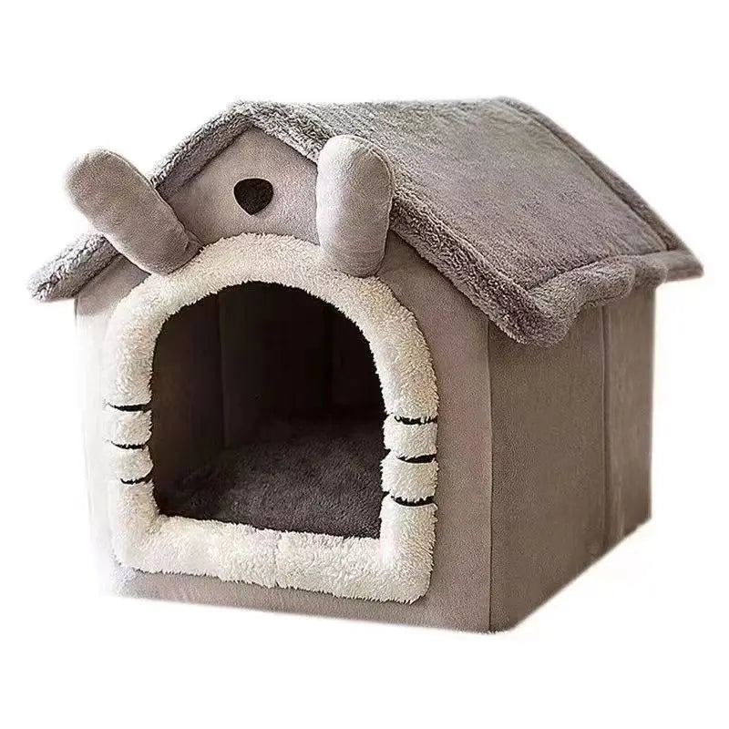 Teddy Cottage Pet House for Cats & Small Dogs