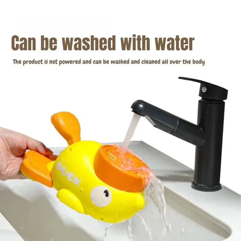 Duck-Shaped Dog Treat Dispenser Toy