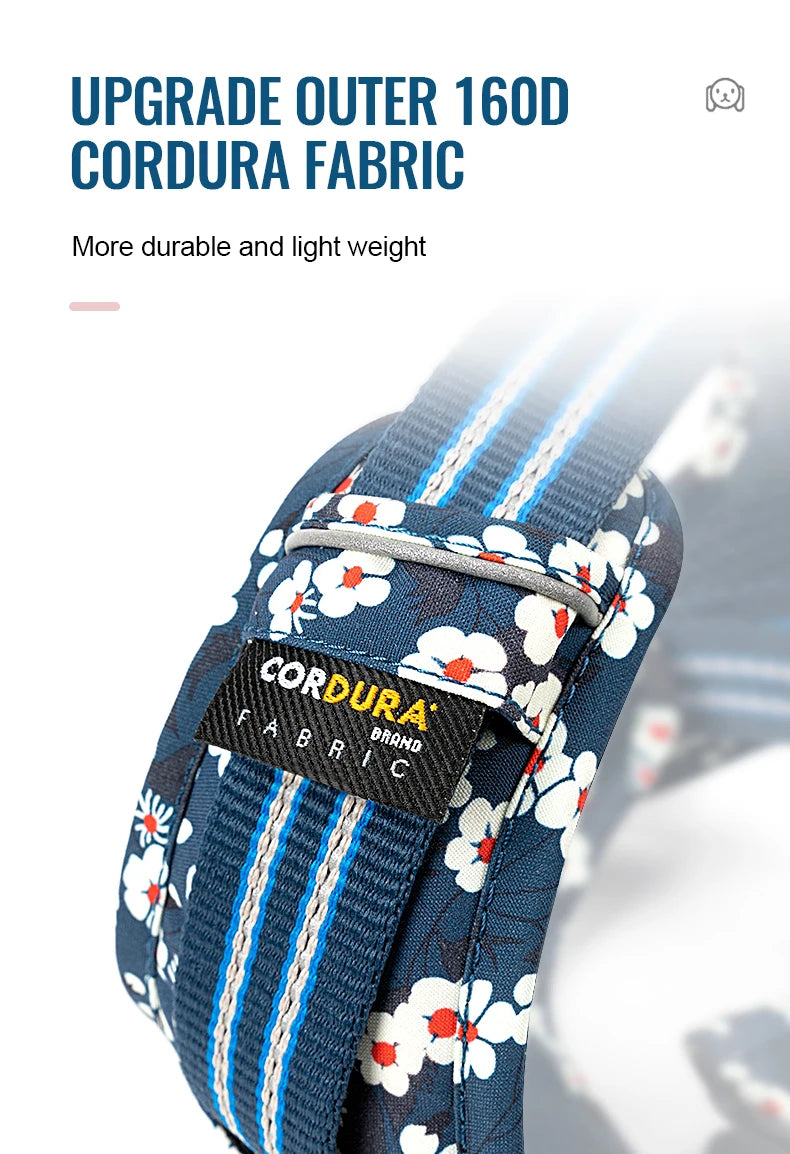 TRUELOVE Floral Padded Dog Harness, TLH5656