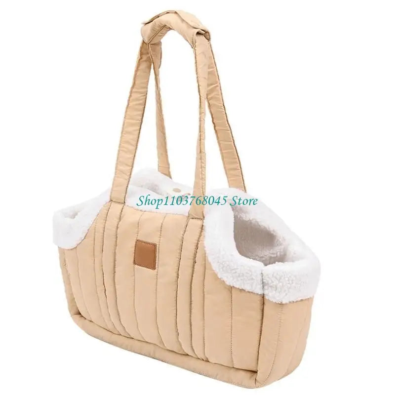 Soft Plush Pet Carrier Shoulder Bag