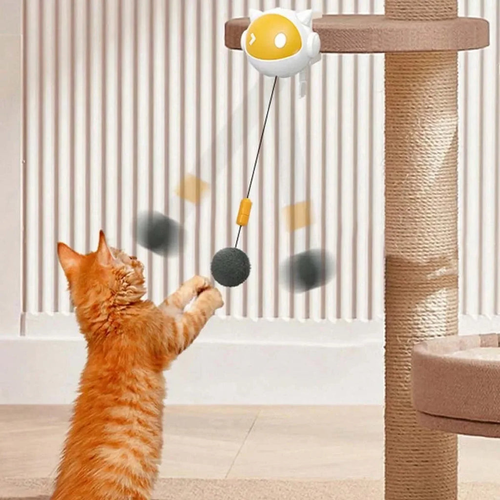Automatic Up-and-Down Cat Toy with Table Clamp