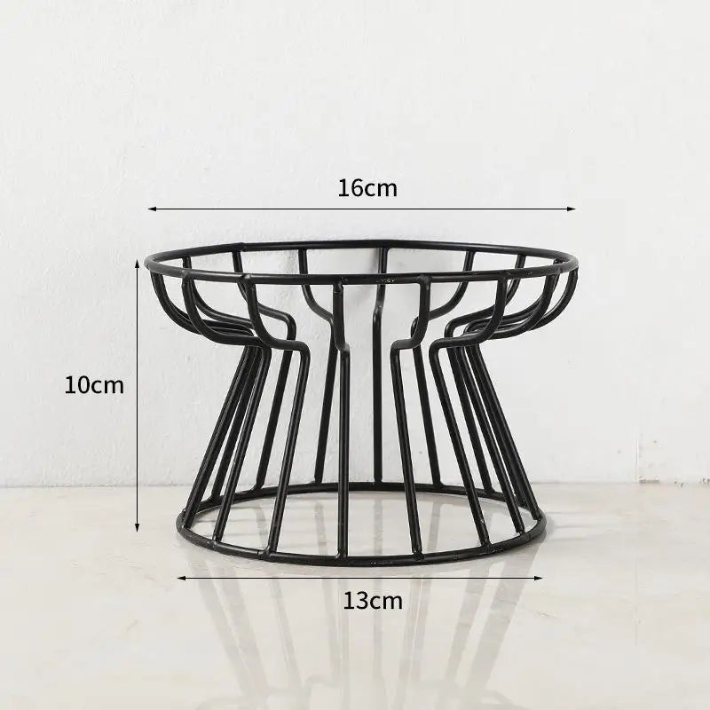 Cat-Face Ceramic Dish & Bow-Detail Stand Options