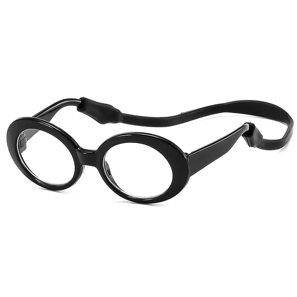 Round-Frame Pet Photo Glasses, Eyewear or Strap Option