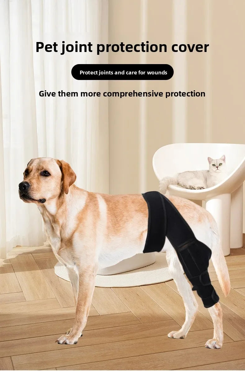 Dog Leg Wraps and Connected Paw Covers, Six Styles