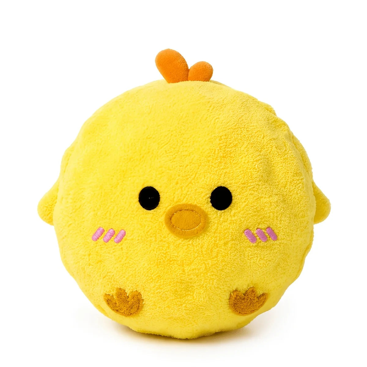 Yellow Chick Squeaky Ball Dog Toy