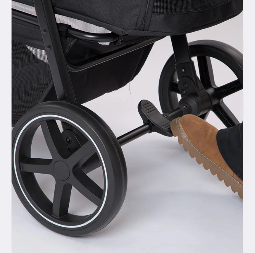 Foldable Pet Stroller for Dogs & Cats