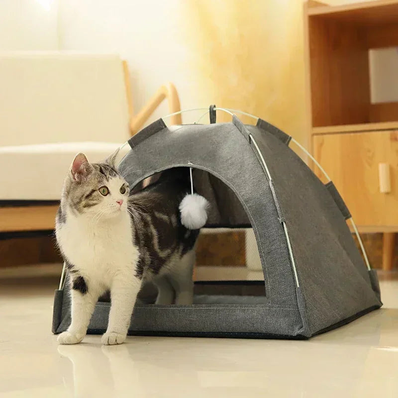 Dome Tent Bed for Cats & Small Dogs