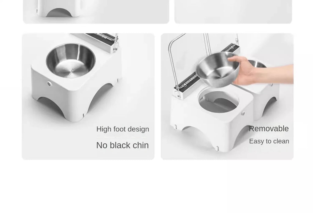 Sensor-Lid Pet Bowl, Ceramic or Stainless Steel