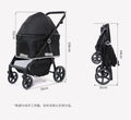 Foldable Pet Stroller for Dogs & Cats