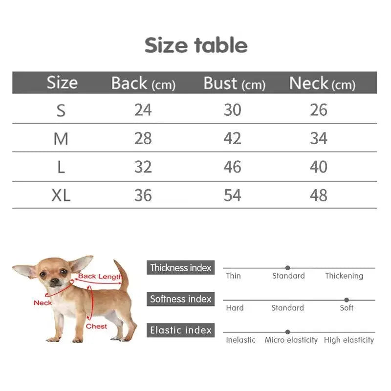 Fleece Pet Vest with Rounded Hem