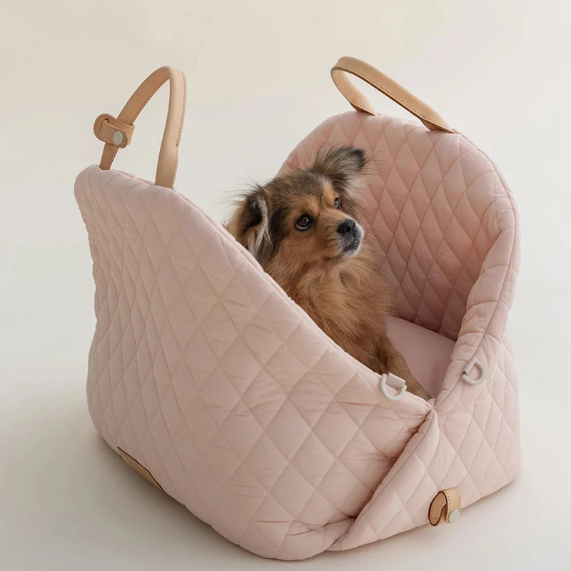 2-in-1 Pet Carrier Handbag & Travel Bed