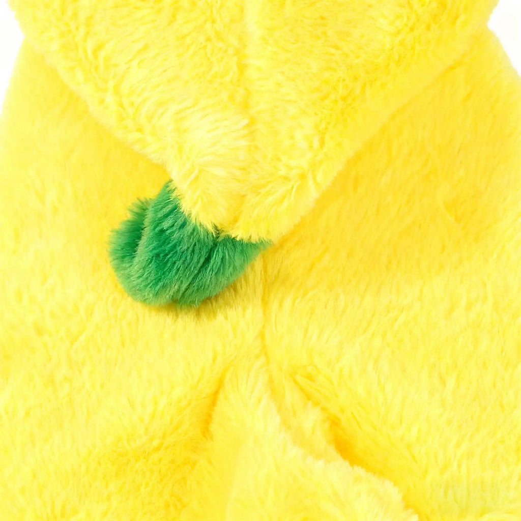 Plush Banana Hooded Pet Costume