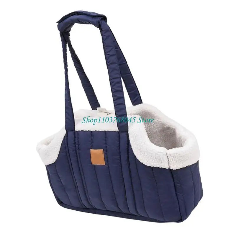 Soft Plush Pet Carrier Shoulder Bag