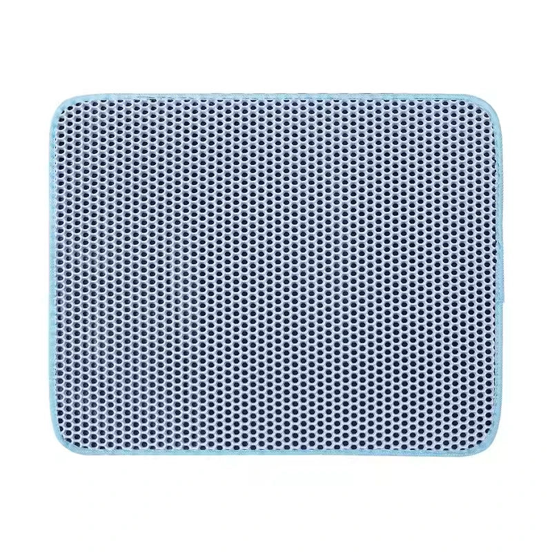 Double-Layer Honeycomb Cat Litter Mat