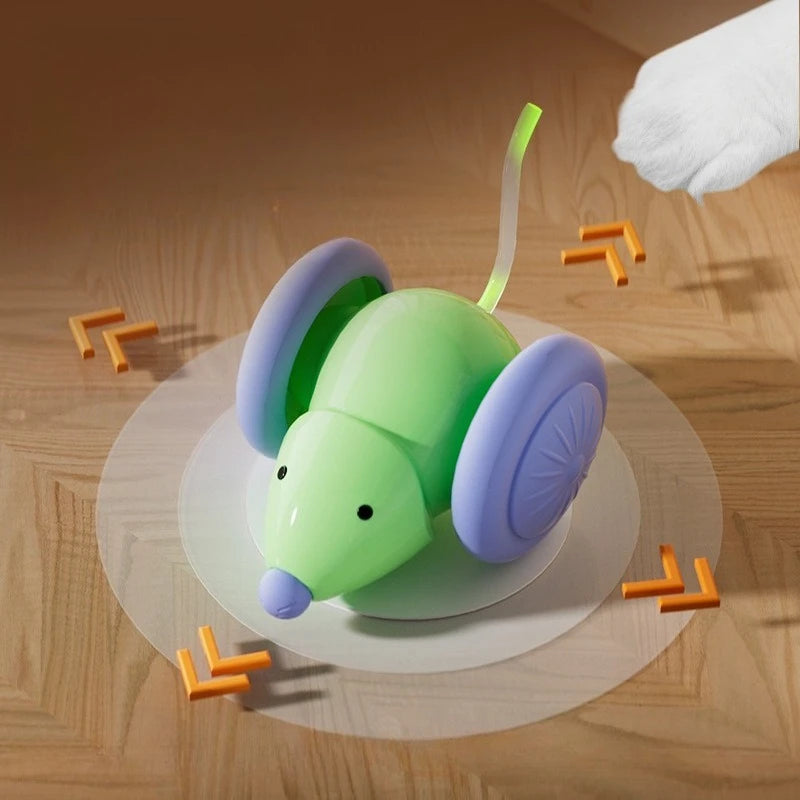 Electric Rolling Mouse Cat Toy
