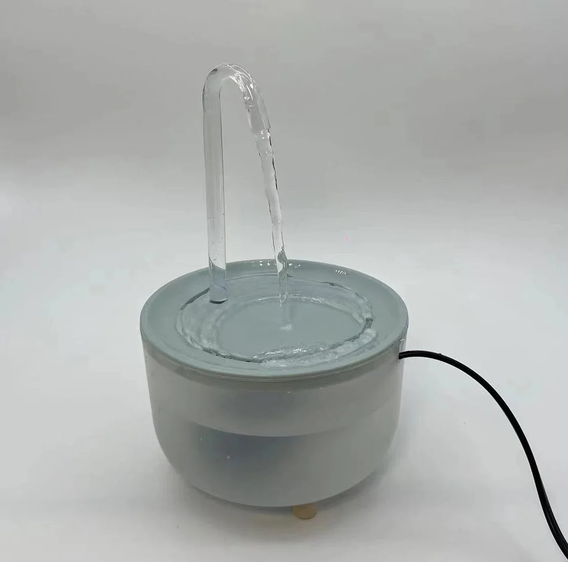 1.2L Compact Pet Water Fountain, Lotus & Spout Styles