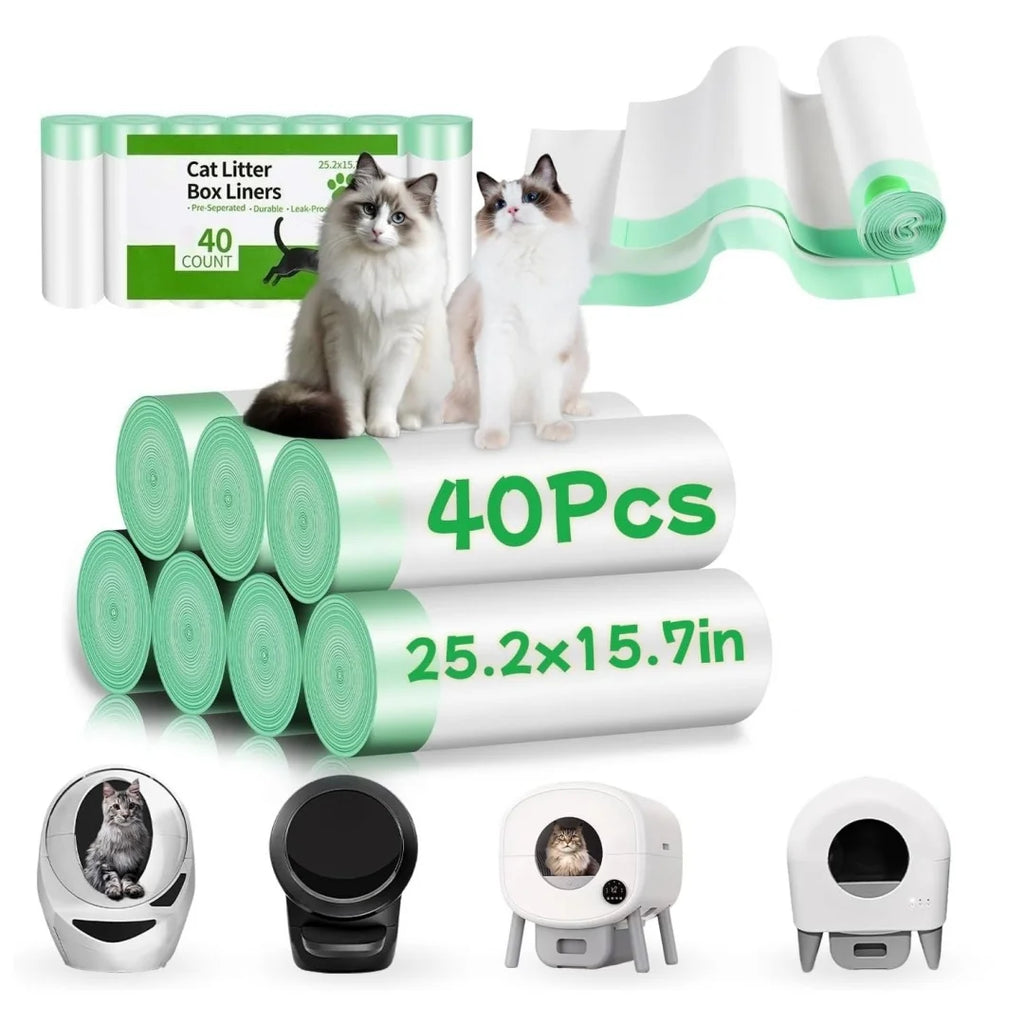 Drawstring Cat Litter Drawer Liners, 64 × 40 cm