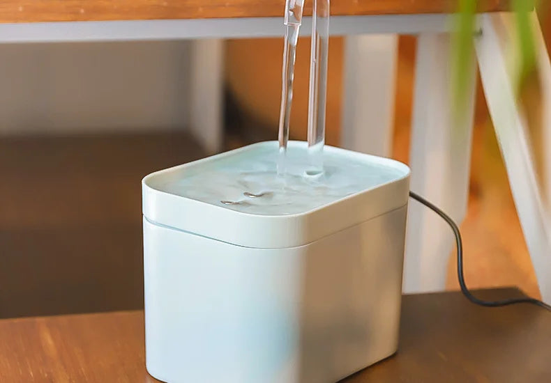 1.5L Pet Water Fountain with Adjustable Flow