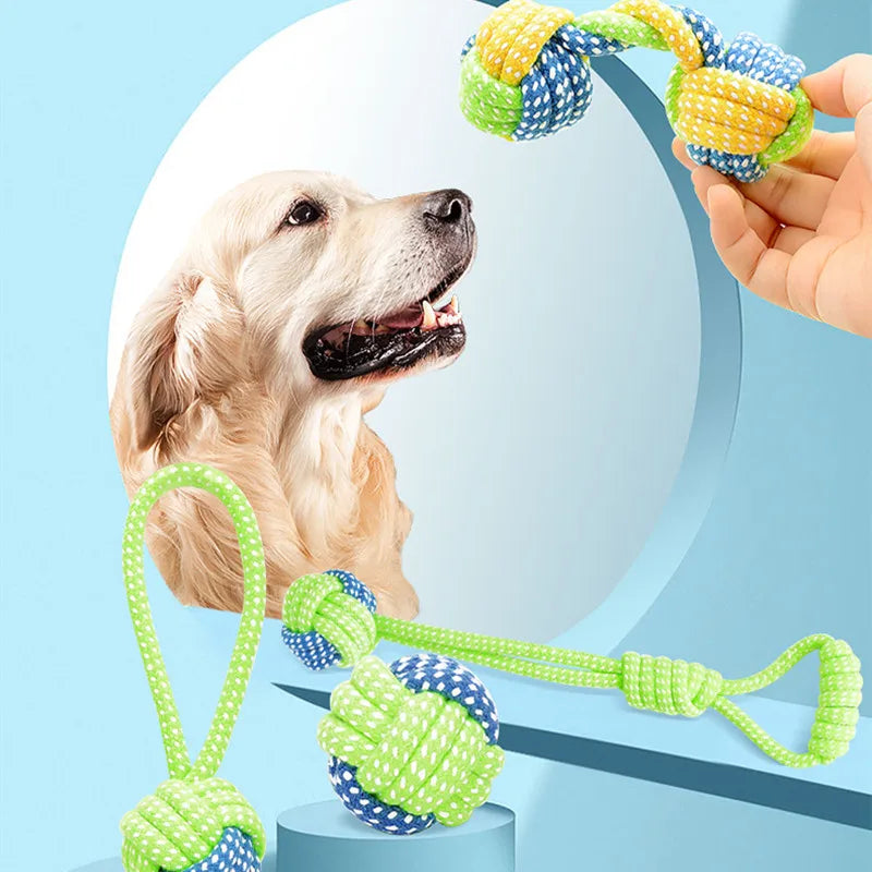 Knotted Rope Dog Toys, Individual & Multipack Options