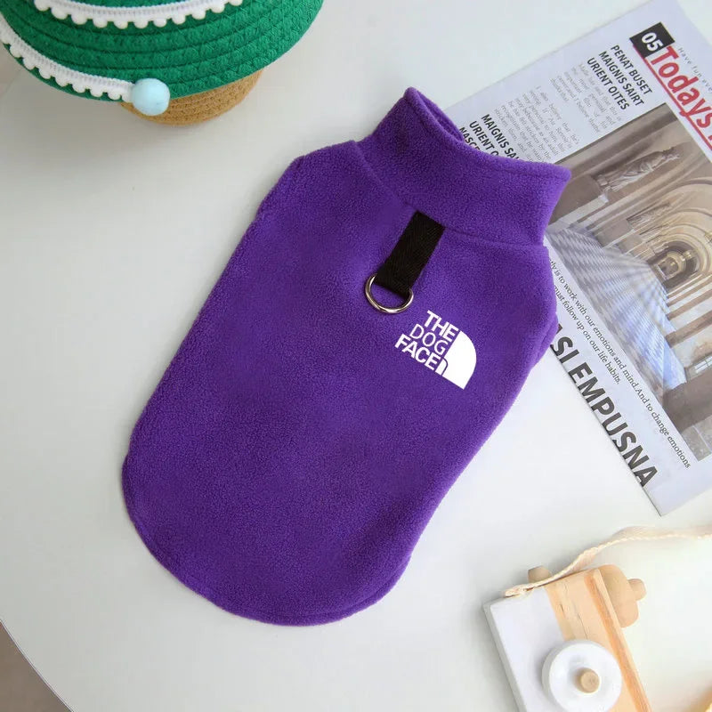 Graphic Polar Fleece Pet Vest