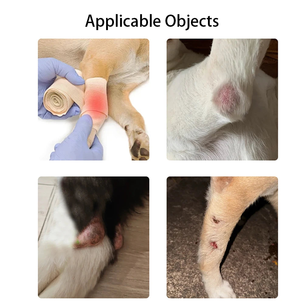 Dog Elbow Cover with Connected Front-Leg Sleeves