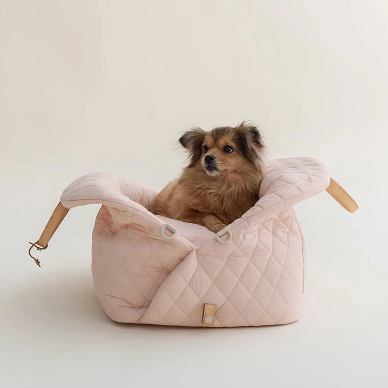 2-in-1 Pet Carrier Handbag & Travel Bed