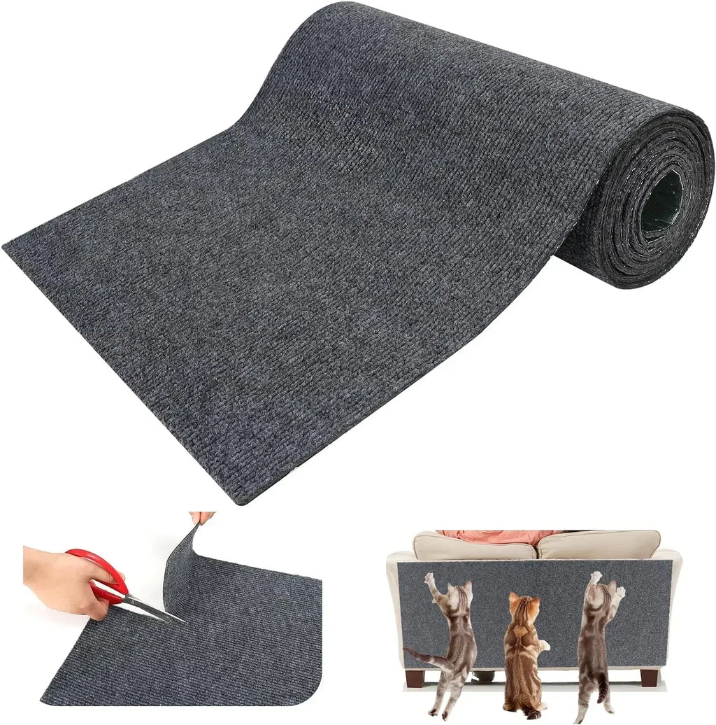 Self-Adhesive Cat Scratching Mat, Cut-to-Fit