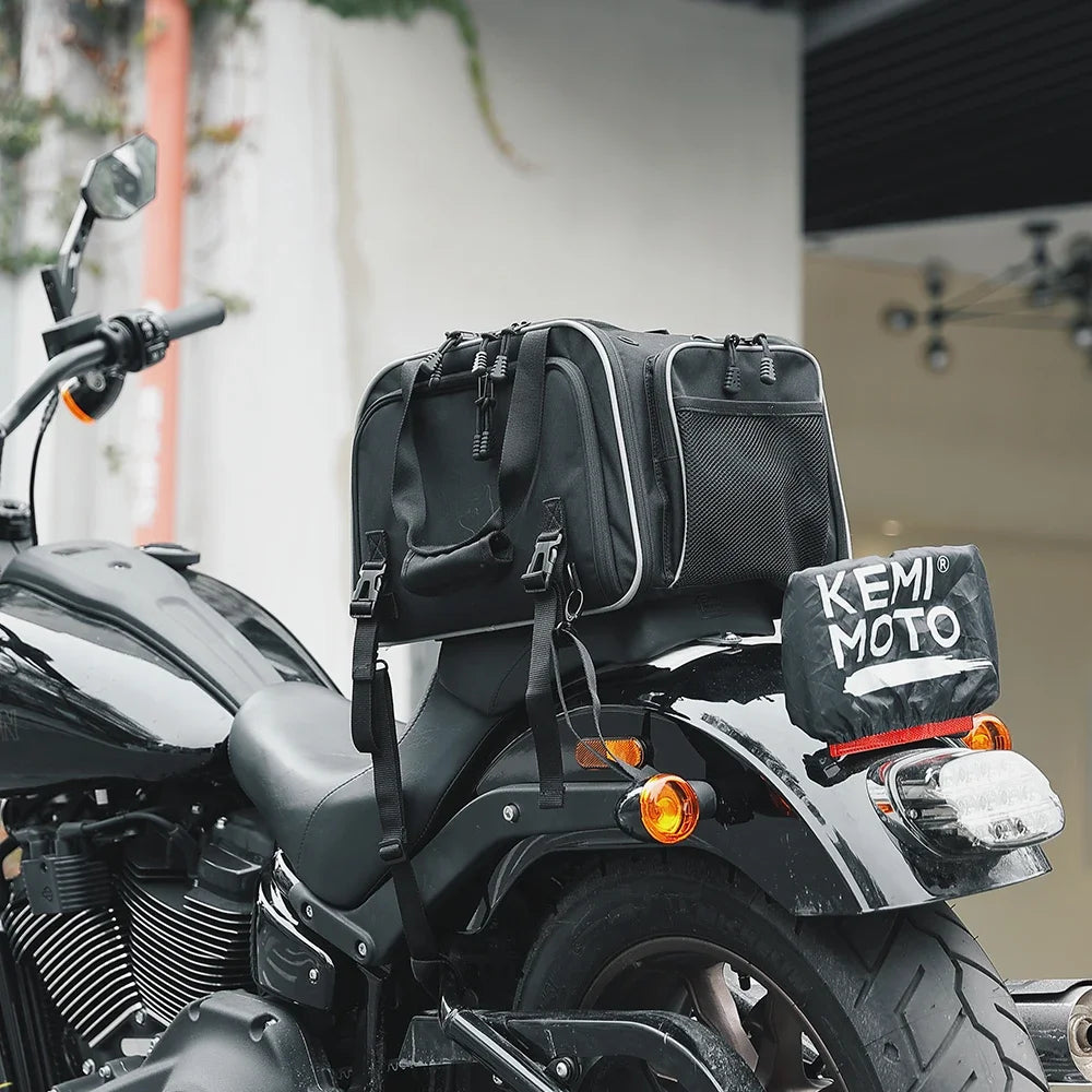 Black Pet Travel Carrier with Mesh Panels & Storage Pockets