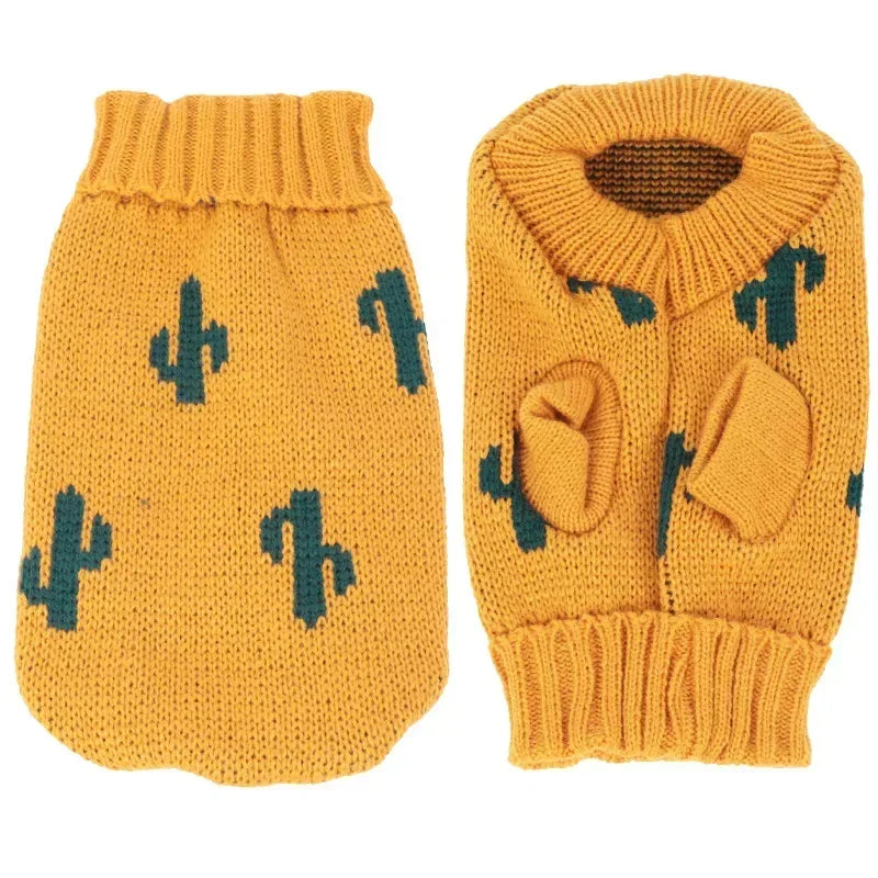 Mix & Match Knit Cat Sweater