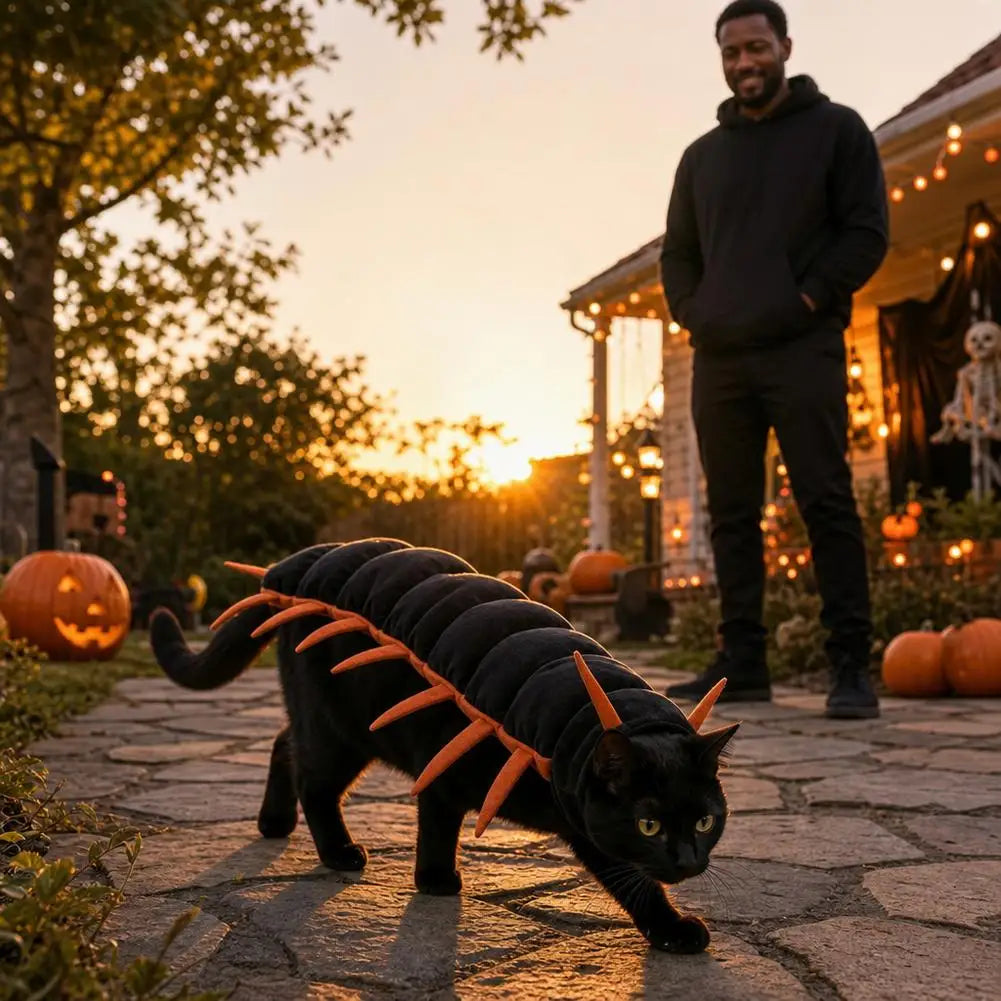 Long Padded Centipede Pet Costume