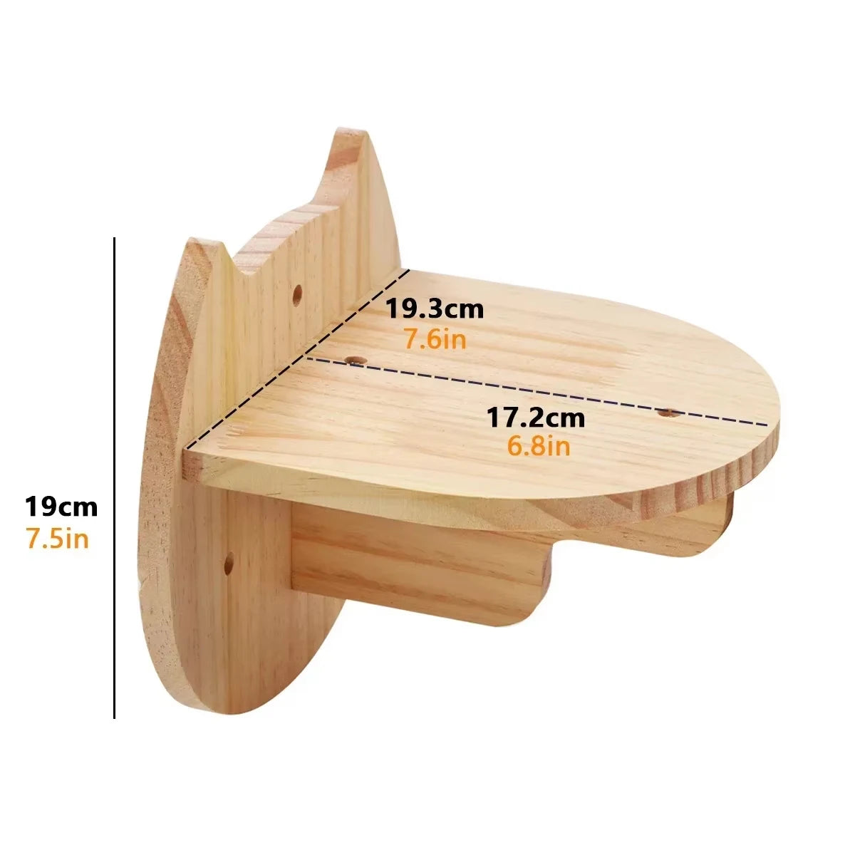 Wall-Mounted Cat Shelves, Steps & Lounging Options