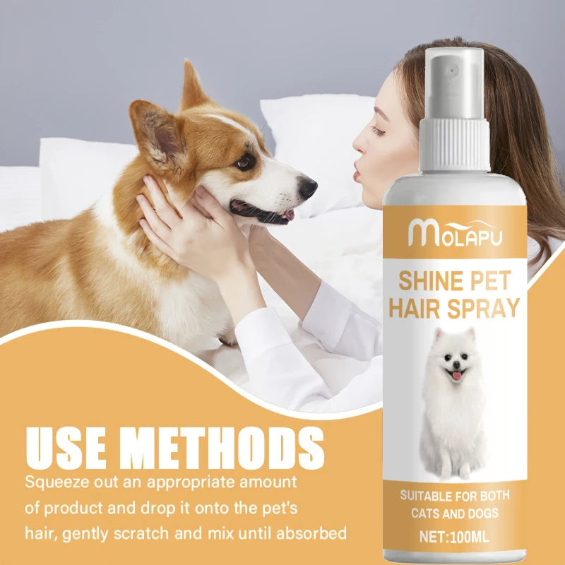 MOLAPU Pet Coat Smoothing Spray, 100 ml