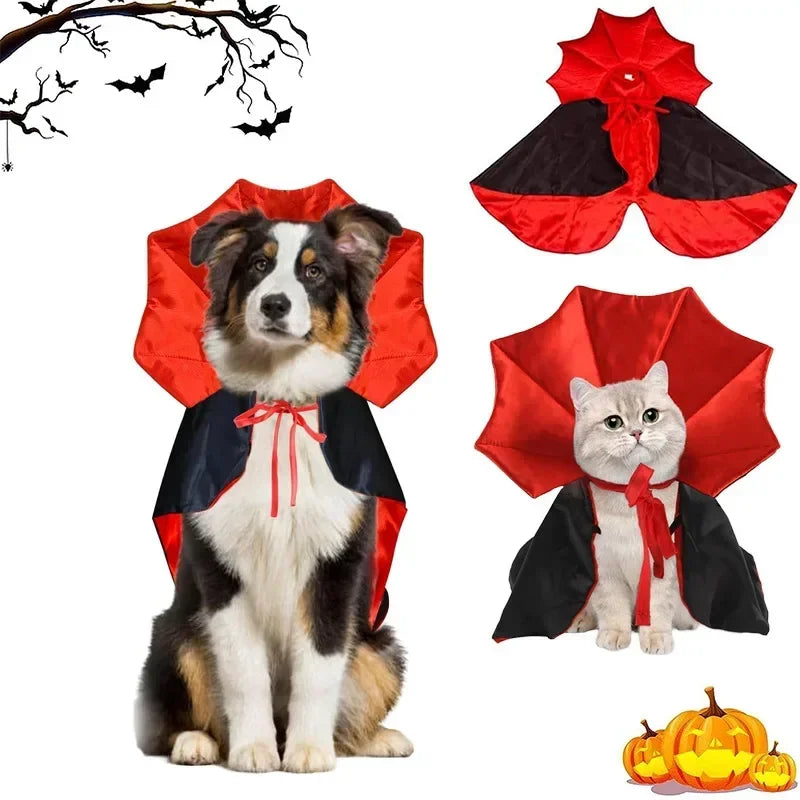 Vampire Cape Costume for Cats & Dogs