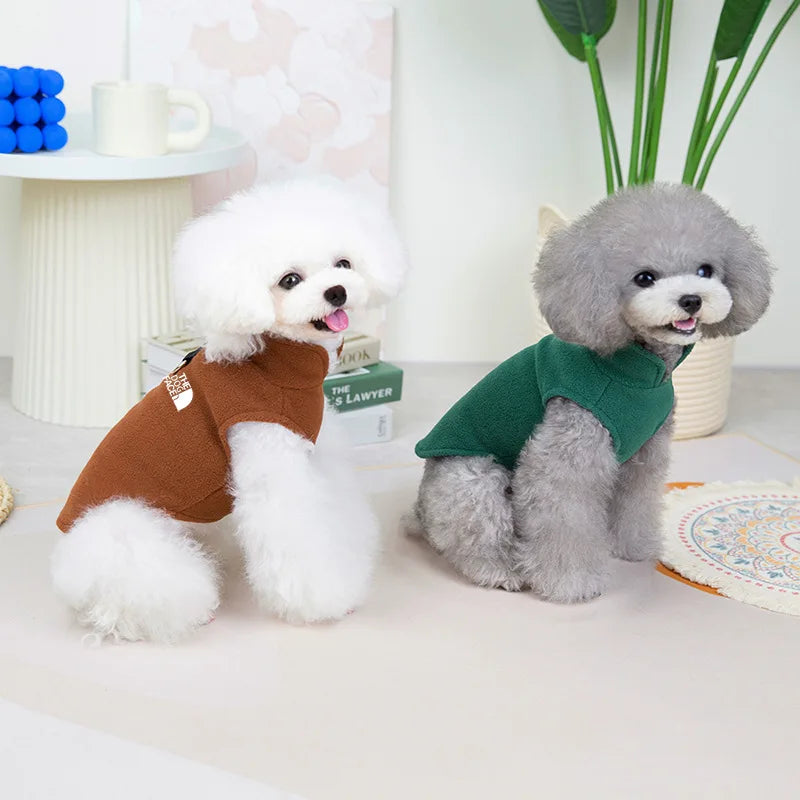 Graphic Polar Fleece Pet Vest