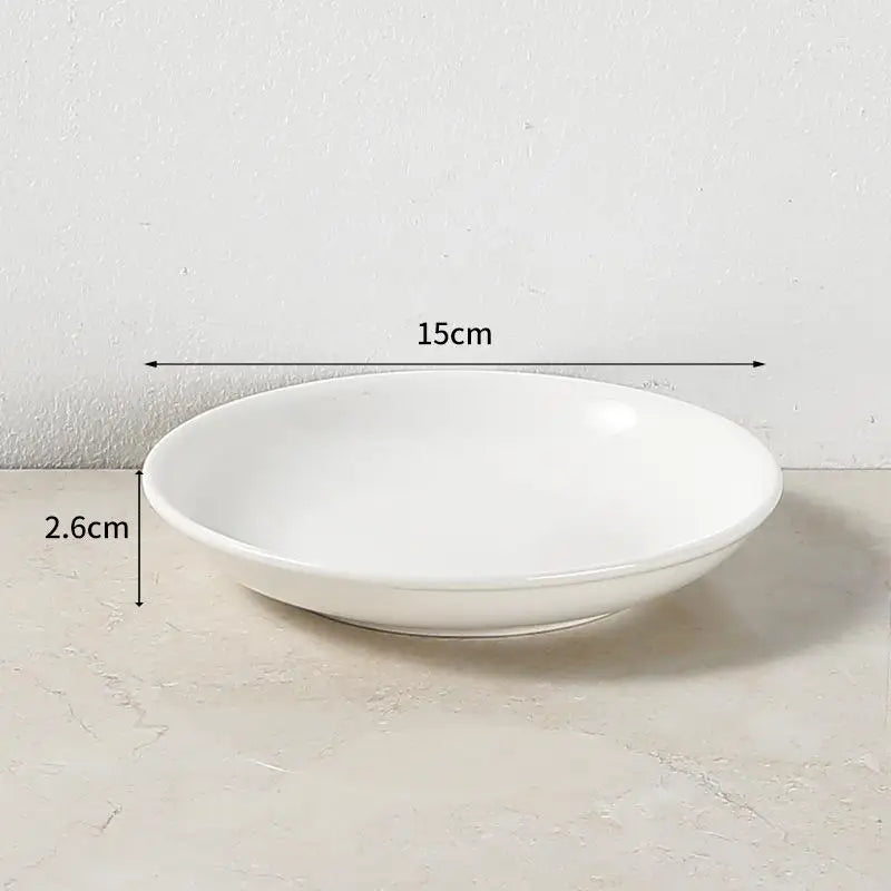 Cat-Face Ceramic Dish & Bow-Detail Stand Options