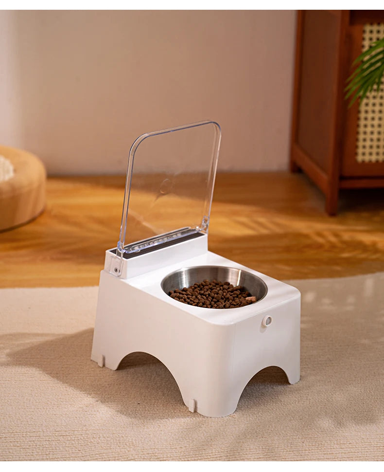 Sensor-Lid Pet Bowl, Ceramic or Stainless Steel