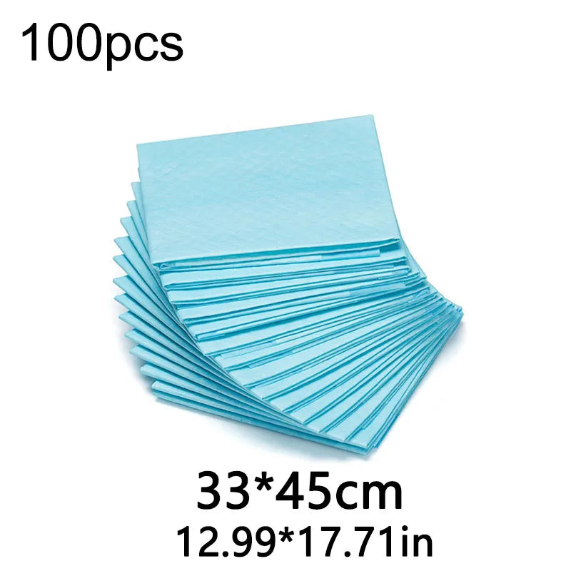 Disposable Puppy Training Pads, 10–100 Packs