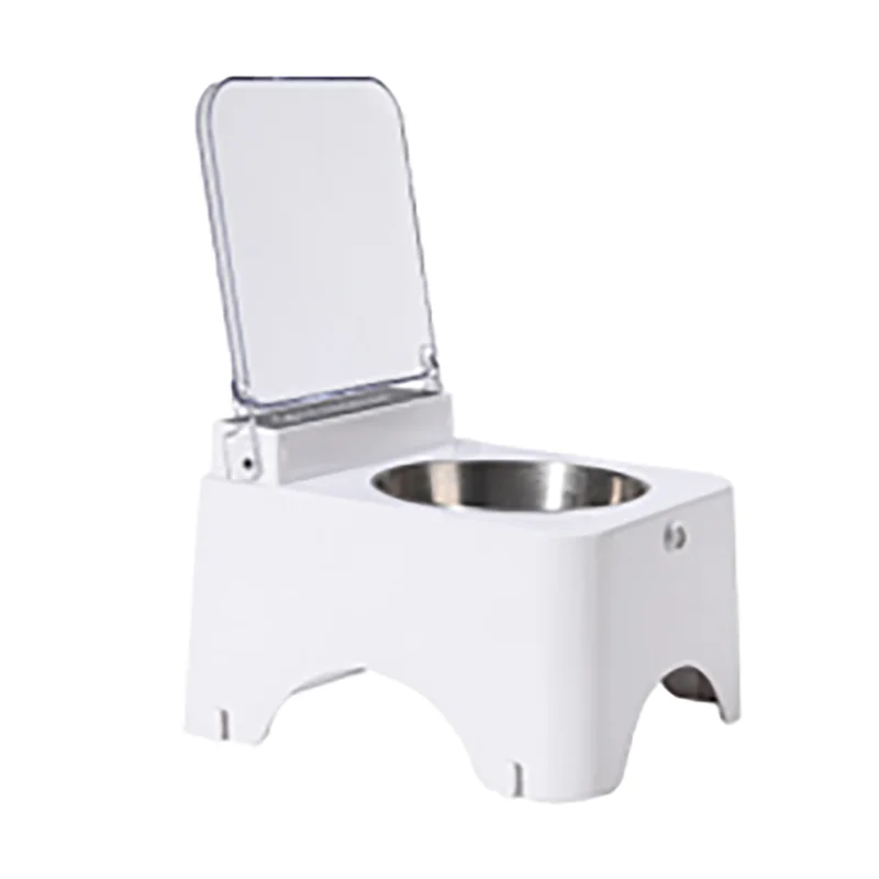 Sensor-Lid Pet Bowl, Ceramic or Stainless Steel