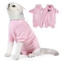 Solid-Color Cat Recovery Suit
