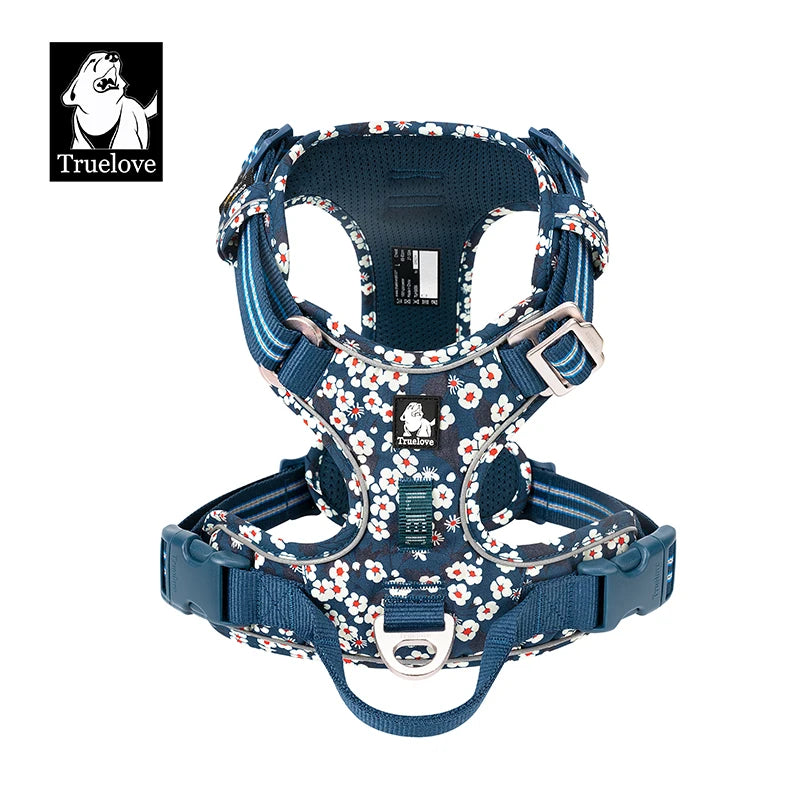 TRUELOVE Floral Padded Dog Harness, TLH5656
