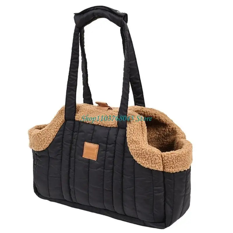Soft Plush Pet Carrier Shoulder Bag