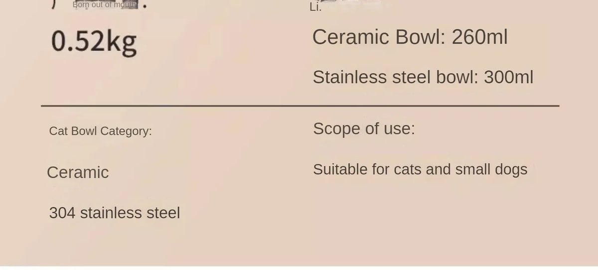 Sensor-Lid Pet Bowl, Ceramic or Stainless Steel