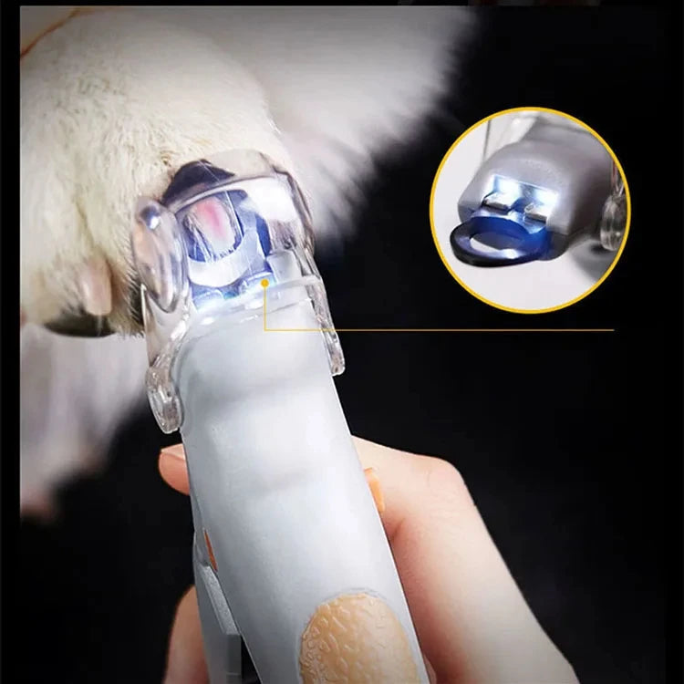 LED Pet Nail Clippers for Cats & Dogs